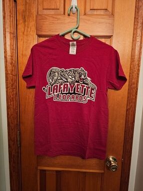 Womens Maroon Lafayette Leopards Short Sleeve Tee